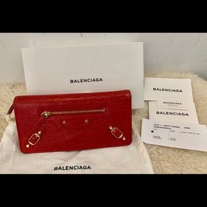 Balenciaga Motocross Classic Money Wallet